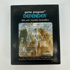 Atari 2600 Defender CX2609 Cartridge 1981 Williams Electronics Tested & Working